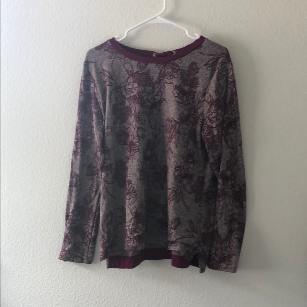 Floral Sweater
